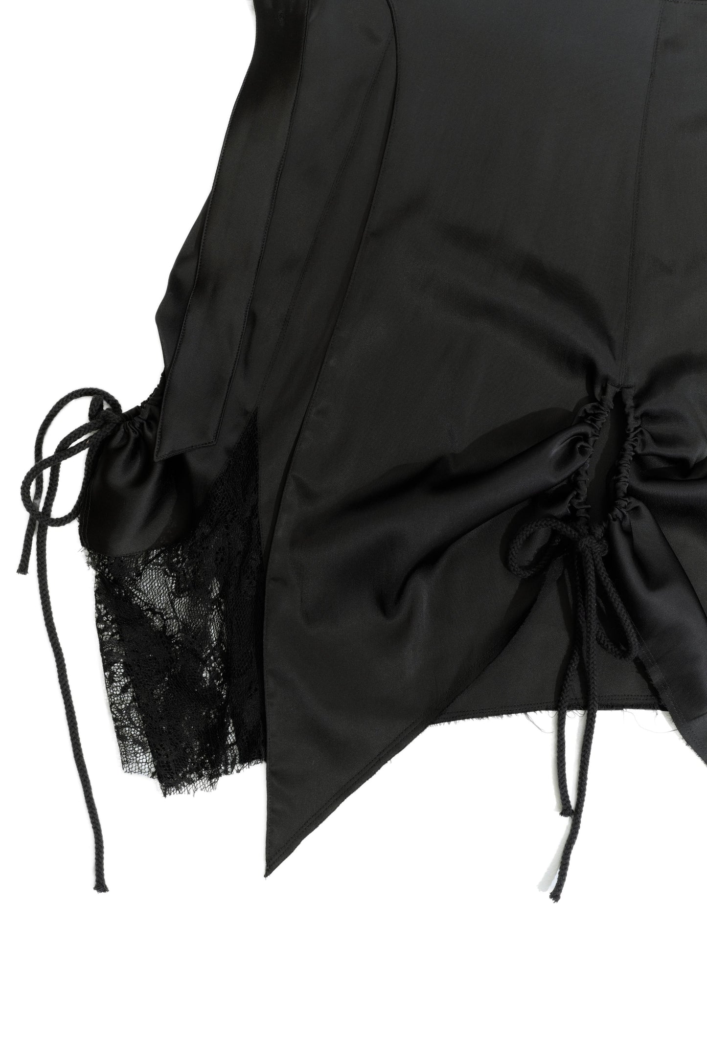 𝑳𝑳 𝑬𝒎𝒃𝒆𝒓 𝒔𝒌𝒊𝒓𝒕-扣環蕾絲抽皺多穿法片裙