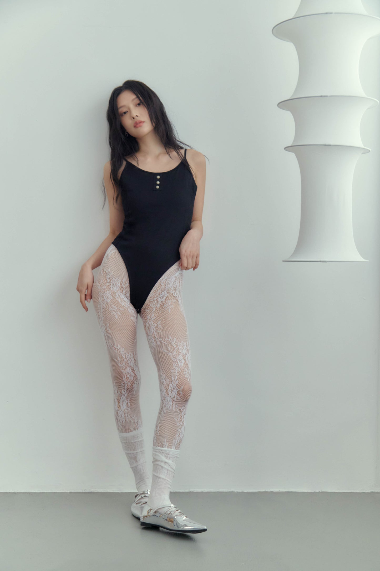 彈性芭蕾細肩包屁衣