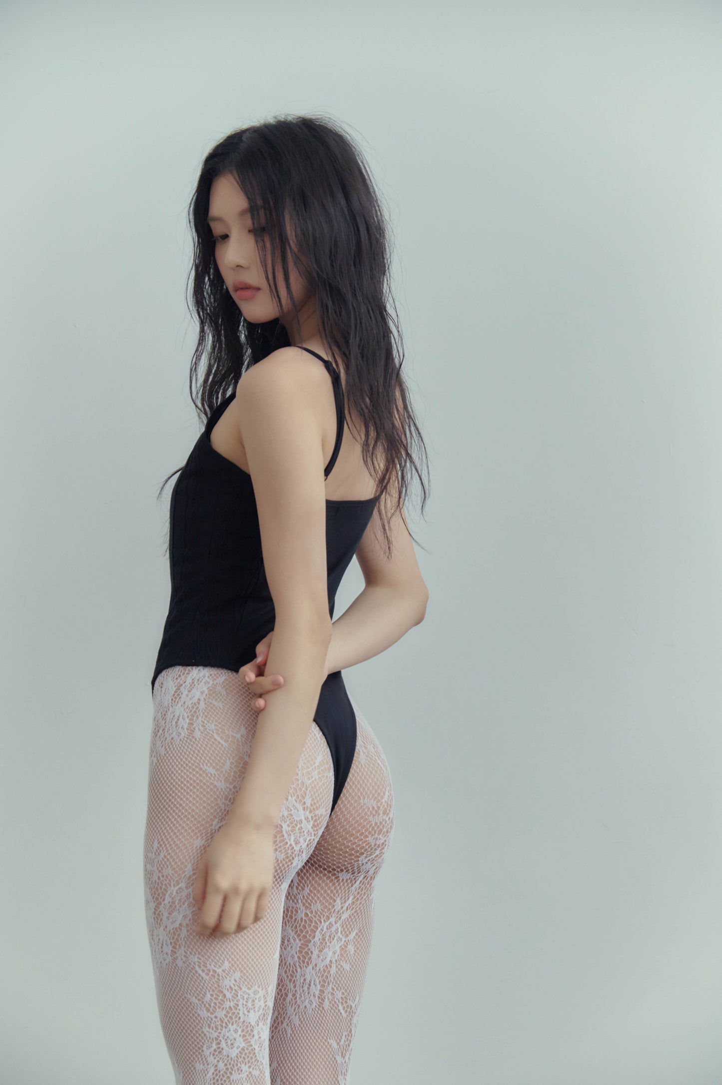 彈性芭蕾細肩包屁衣