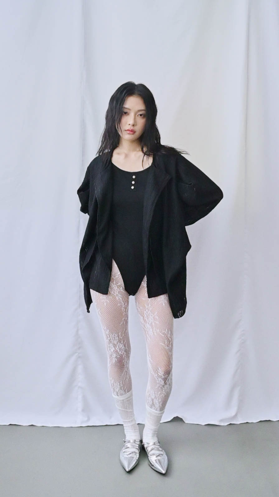 彈性芭蕾細肩包屁衣