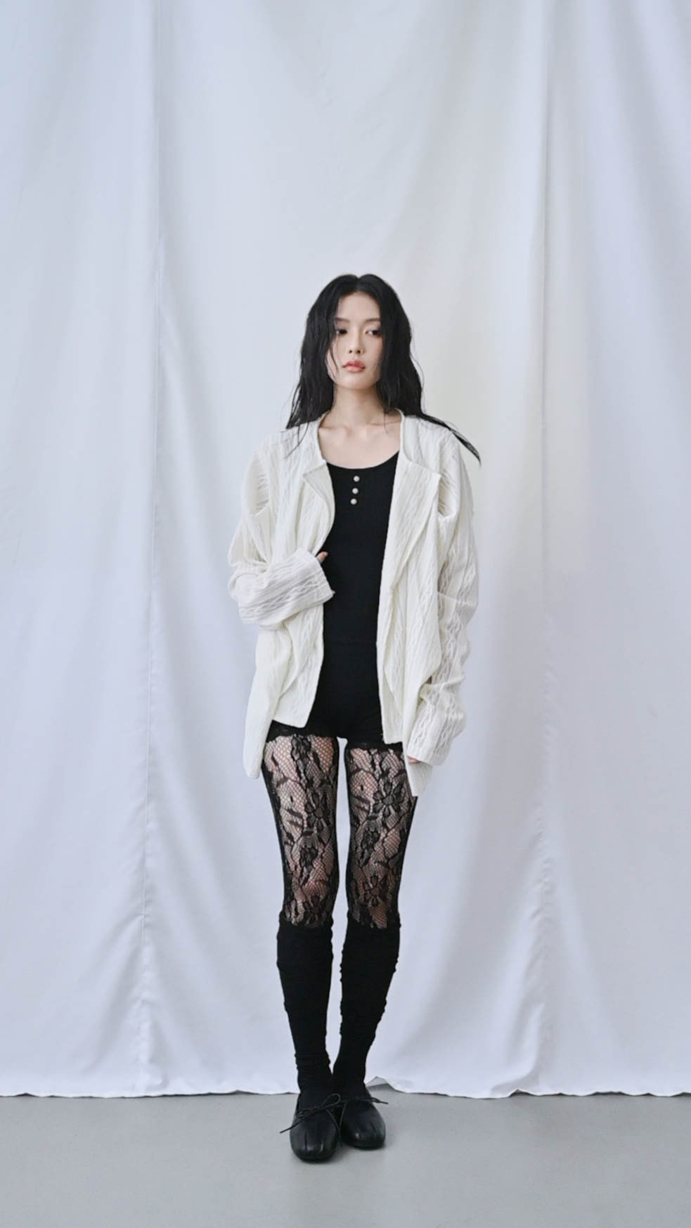 彈性芭蕾細肩包屁衣