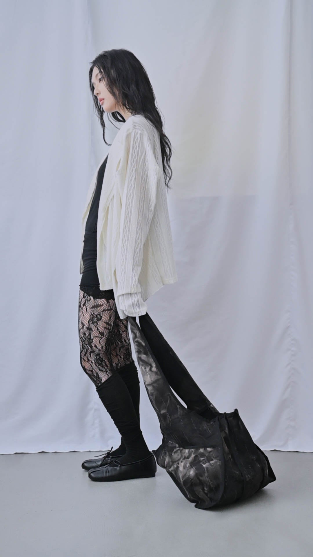 Terrway x 聯名燒花側背包