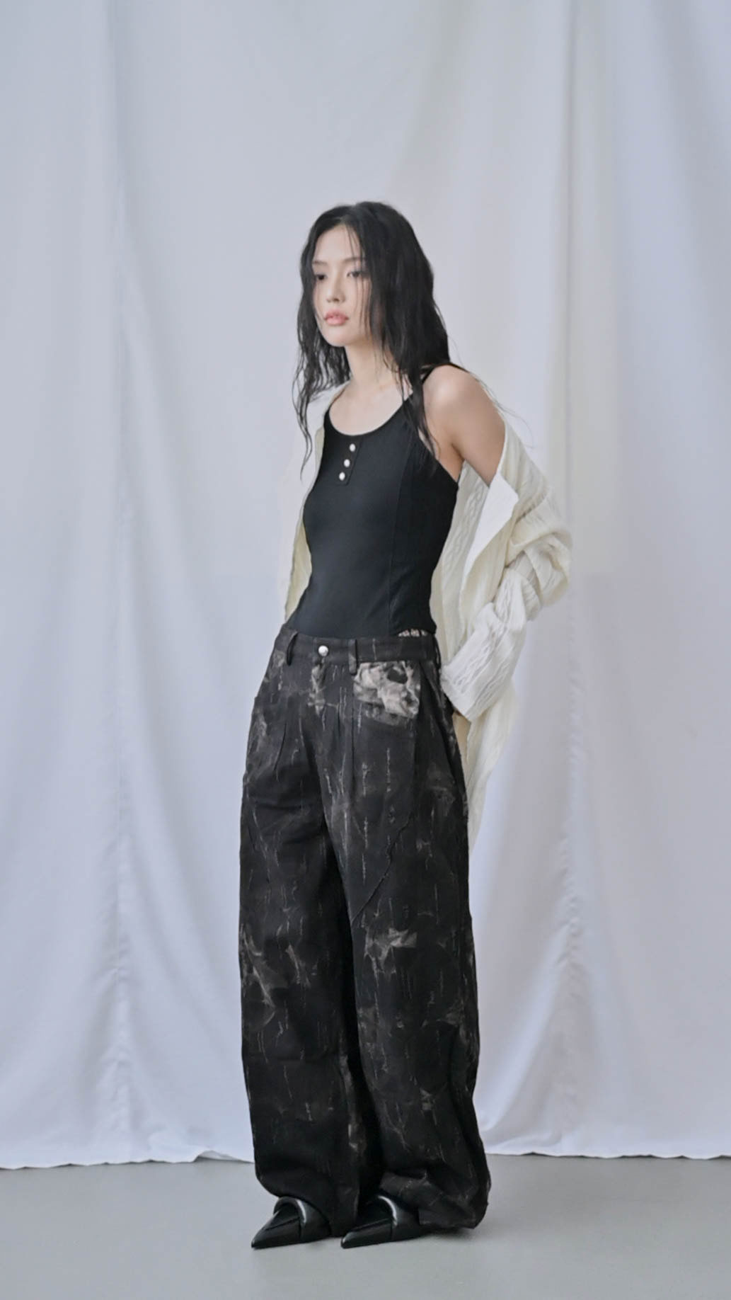 彈性芭蕾細肩包屁衣