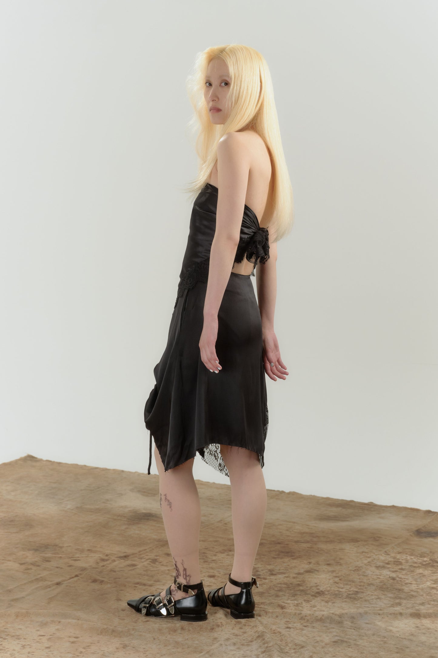 LL Ember燃燒膚色刺青絲襪