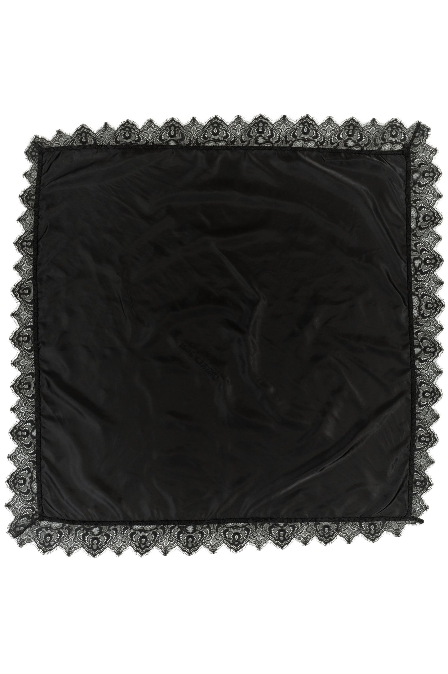 𝑳𝑳 𝑬𝒎𝒃𝒆𝒓 𝒔𝒄𝒂𝒓𝒇-絲緞蕾絲多用途方巾平口上衣