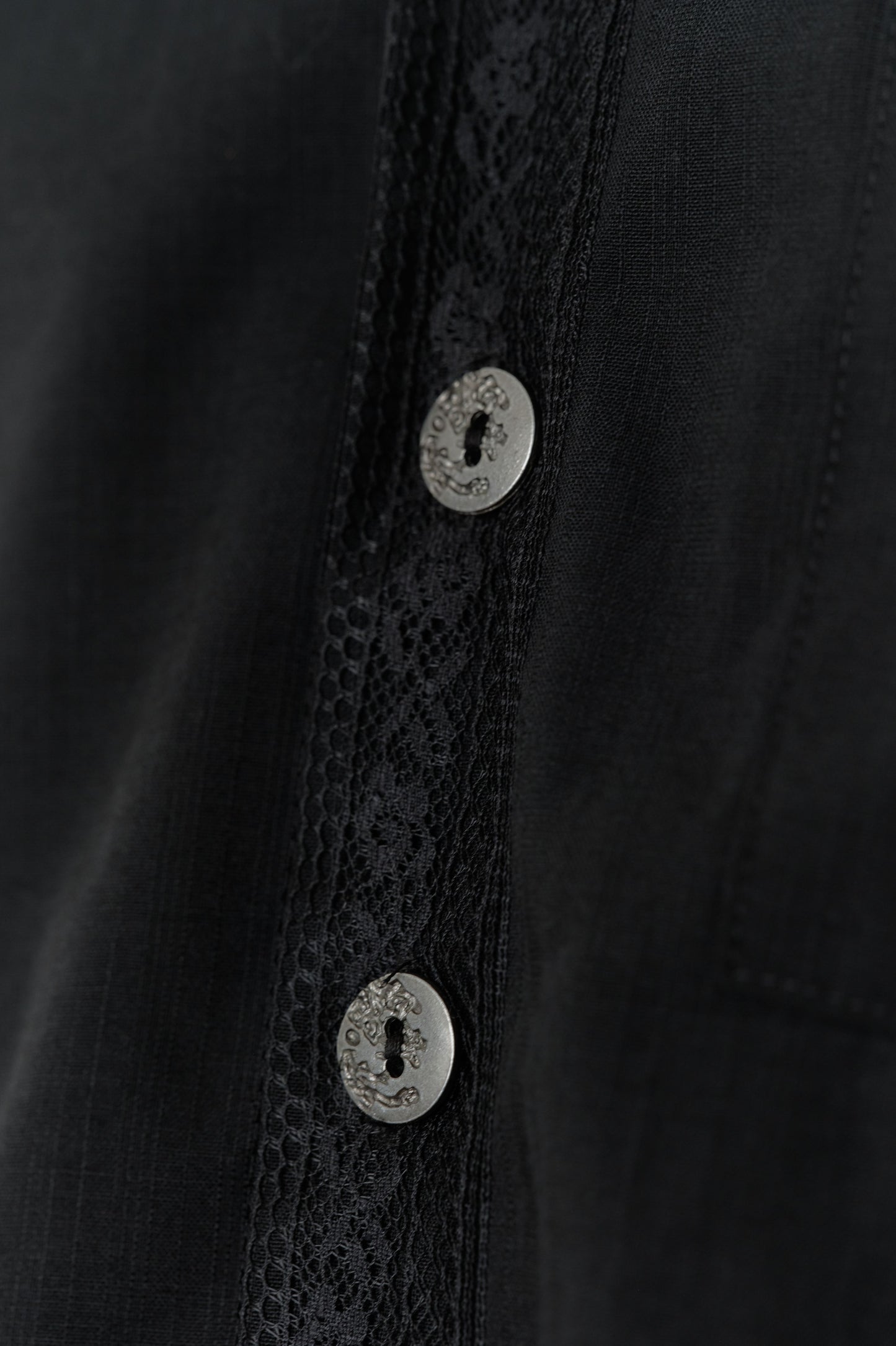 LL Ember 襯衫-日本棉透氣蕾絲拼接襯衫